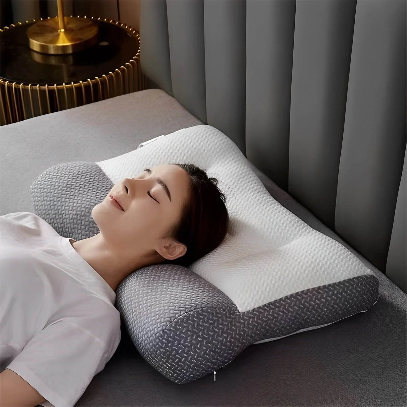Hypoallergeen Ergonomisch Kussen – optimale nekondersteuning