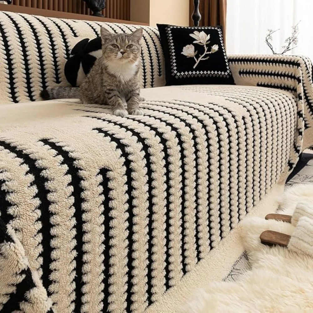 Symmetrisch Getufte Sofahoes met Vintage Charme - Afbeelding 8