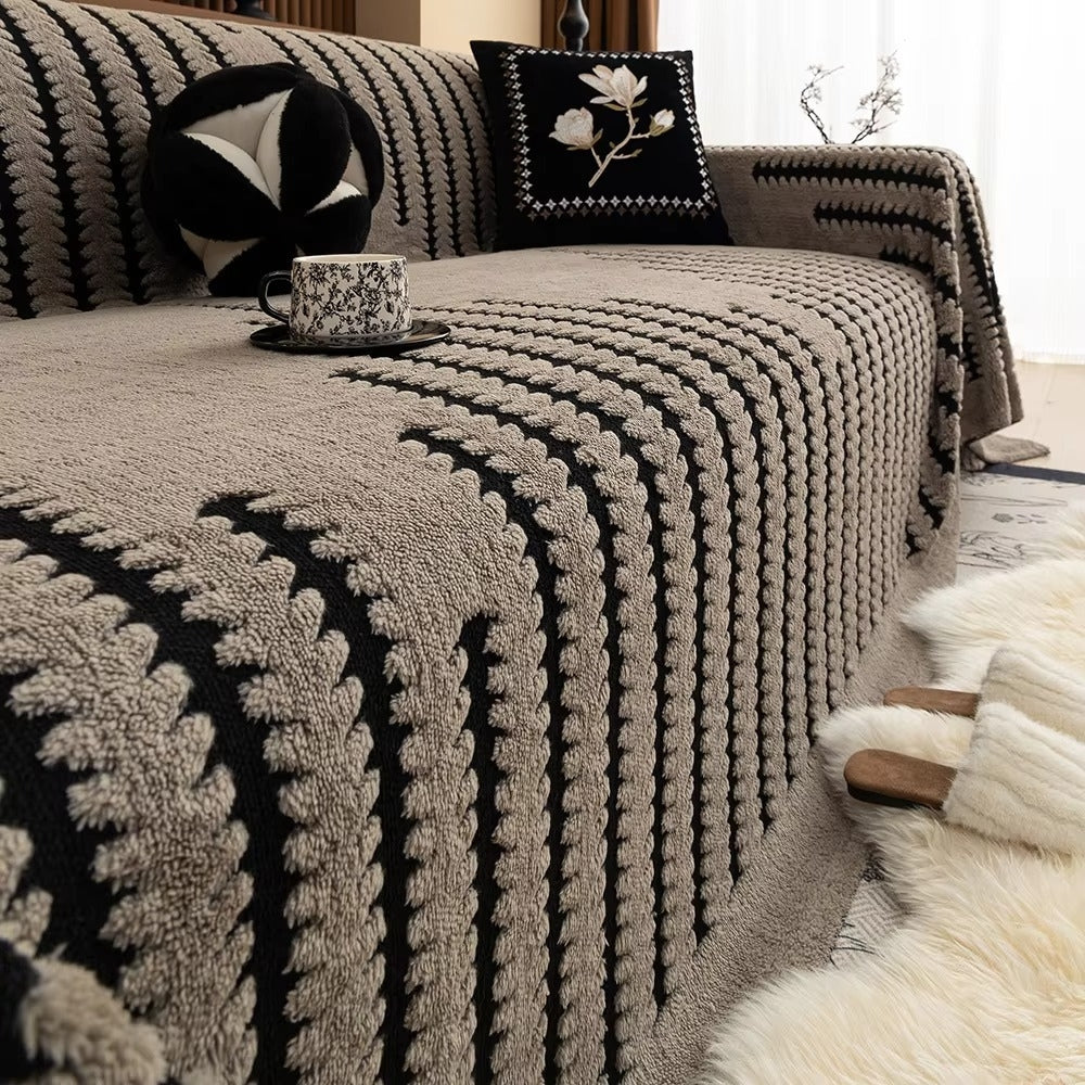 Symmetrisch Getufte Sofahoes met Vintage Charme - Afbeelding 4