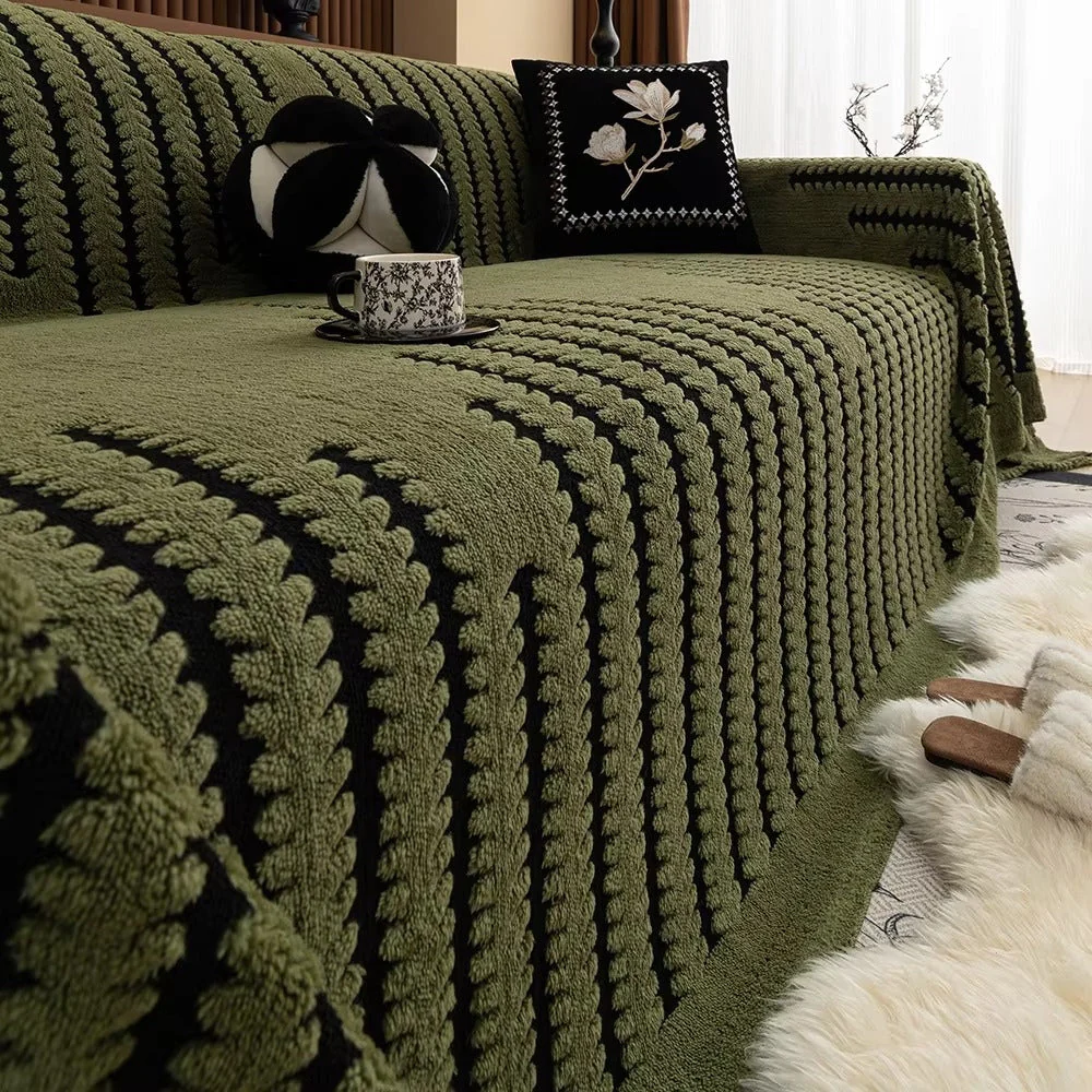 Symmetrisch Getufte Sofahoes met Vintage Charme