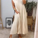 Elegante geplooide jurk - Molly