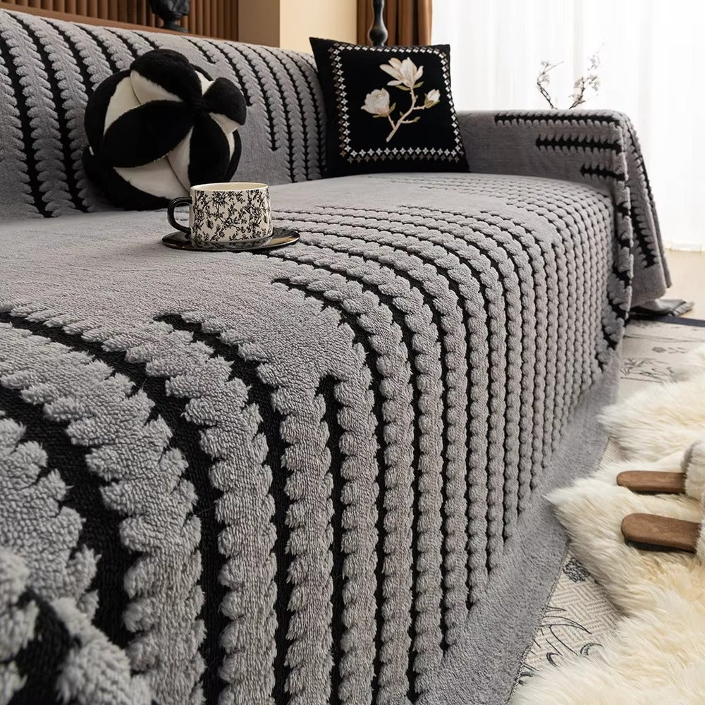 Symmetrisch Getufte Sofahoes met Vintage Charme - Afbeelding 5