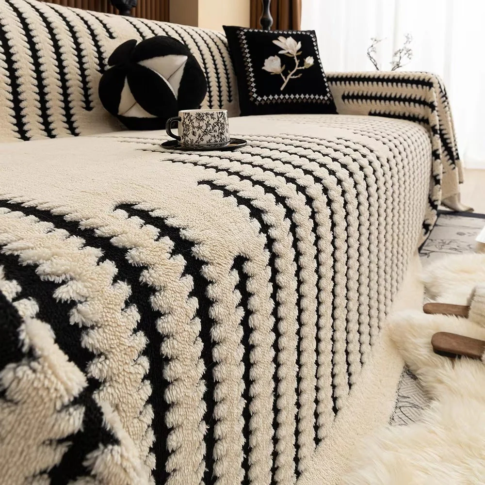 Symmetrisch Getufte Sofahoes met Vintage Charme - Afbeelding 7