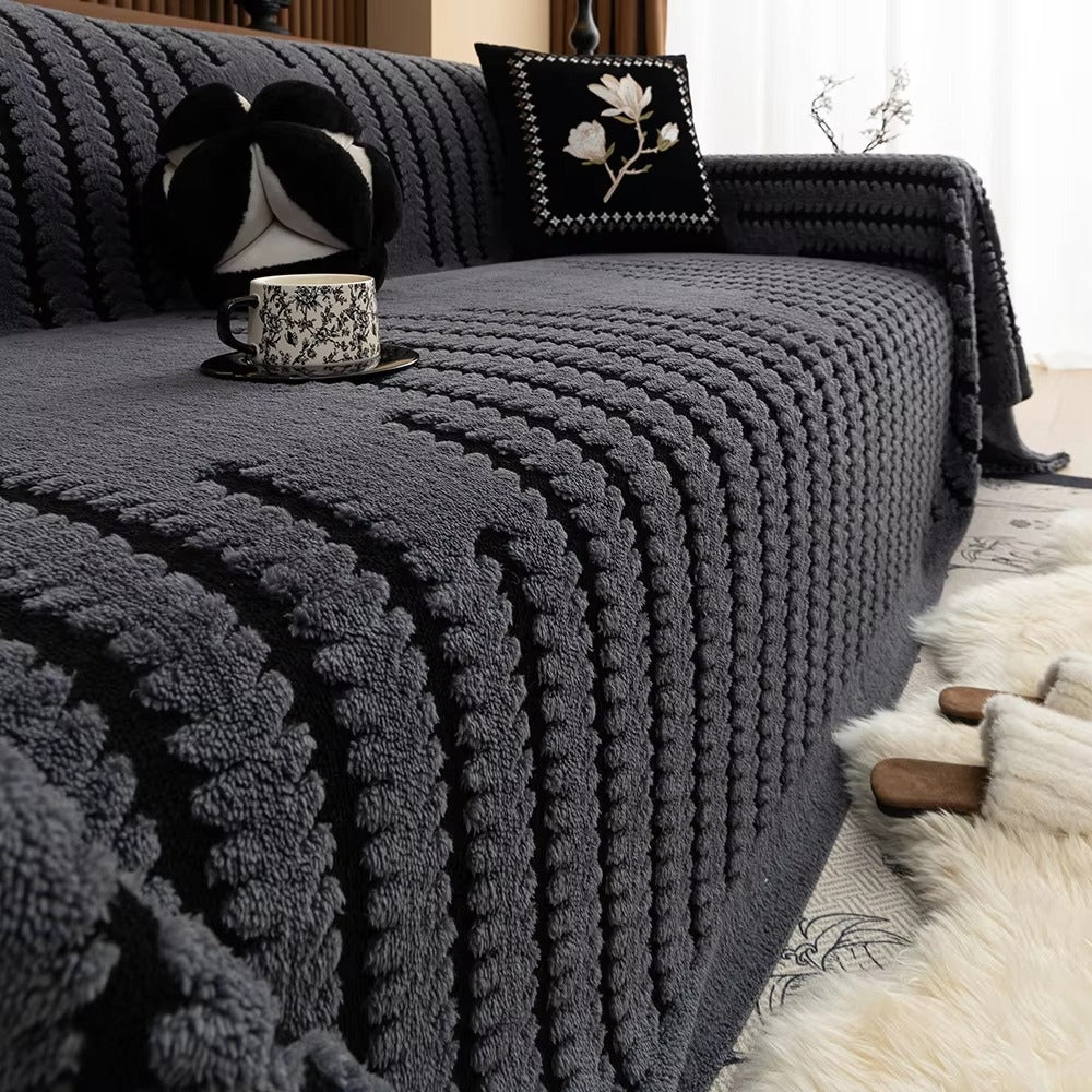 Symmetrisch Getufte Sofahoes met Vintage Charme - Afbeelding 6
