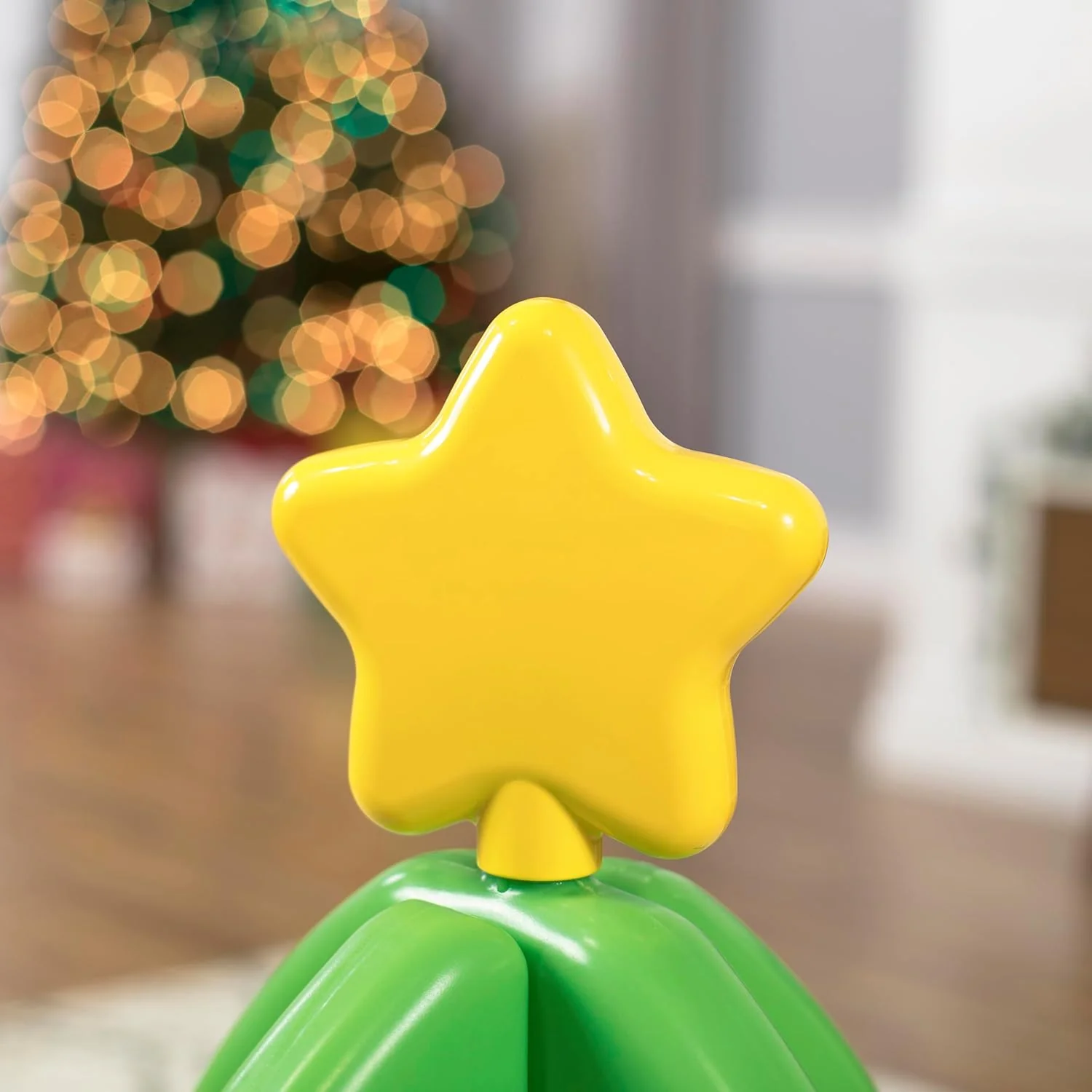Interactieve kerstboom speelgoed voor peuters met ornamenten en ster - Afbeelding 5