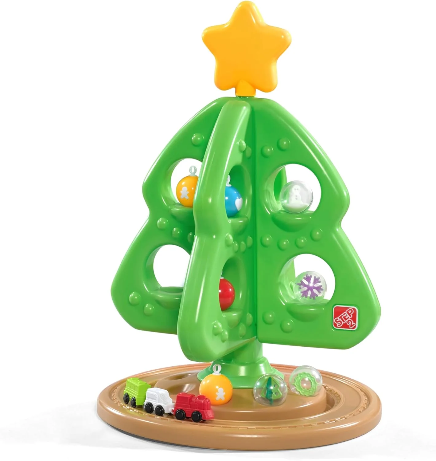 Interactieve kerstboom speelgoed voor peuters met ornamenten en ster - Afbeelding 3