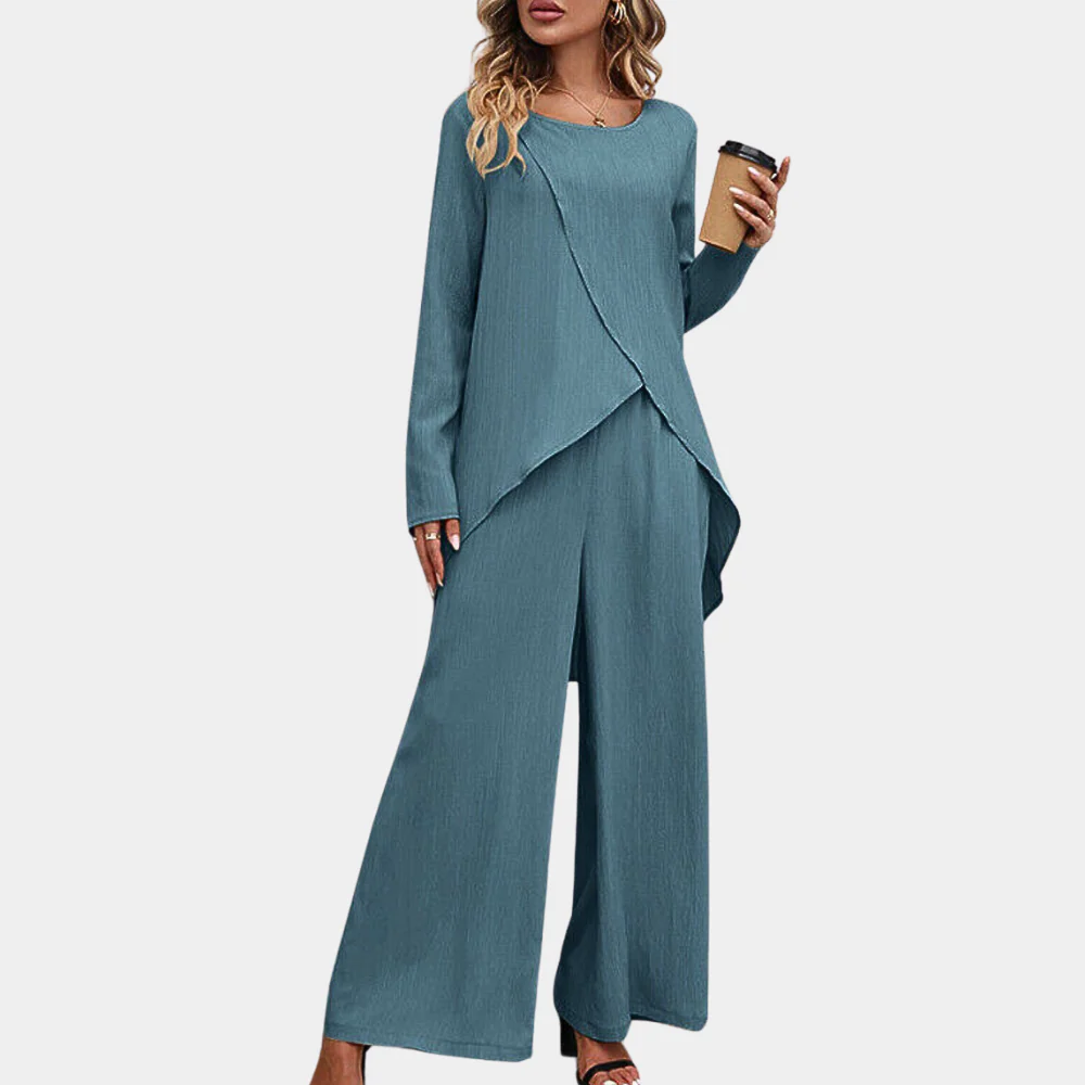 Sam – Elegant 2-delig broekpak set voor dames