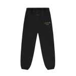 Fear of God Essentials FW24 Black Yellow State Sweatpants