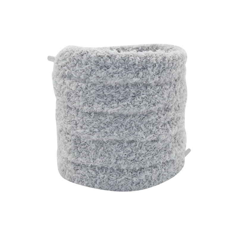 Fluffy Veters Grijs – 140cm