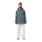 MAIUM Regenjas Unisex Mac Short Blue Grey