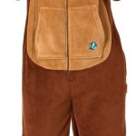 OppoSuits Otter Onesie – Unisex – Otter Fleece Jumpsuit – Carnavalskleding – Dieren Verkleedpak Voor Dames & Heren – Beige – S