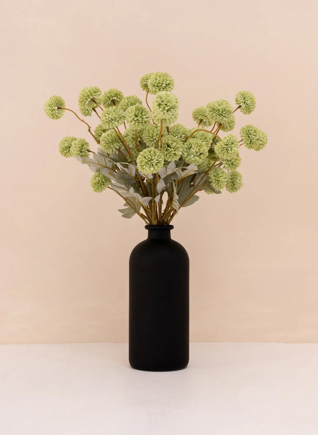 10 Stelen Zijden Kiku Bloemen - Afbeelding 6