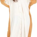 Shiba Inu Hond Onesie Pak Kostuum Outfit Huispak Jumpsuit Verkleedpak – Premium Verkleedkleding – Halloween & Carnaval – SAZAC – Kinderen & Volwassenen – Maat Onesize voor Lichaamslengte (155-182 cm)