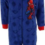Spiderman Onesie – Maat 110/116 – Polyester – Blauw – Jongens