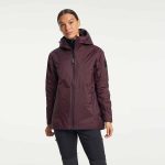 Tenson Gevoerde Regenjas Dames Transition Jacket W Fudge