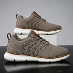 Ademende mesh sportschoenen voor heren