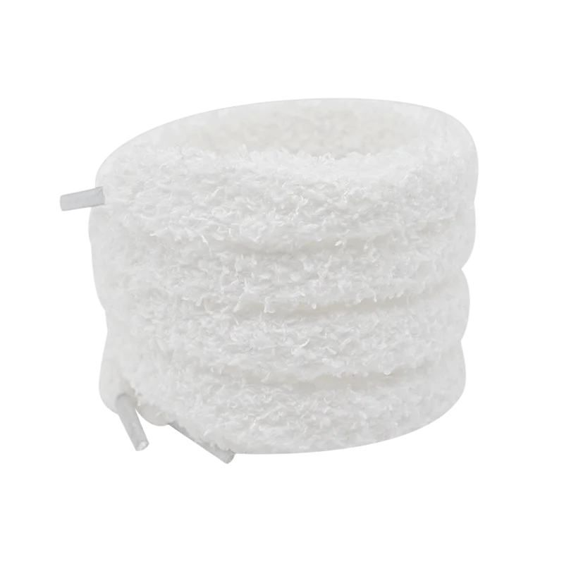 Fluffy Veters Wit – 140cm