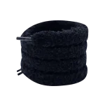 Fluffy Veters Zwart – 140cm