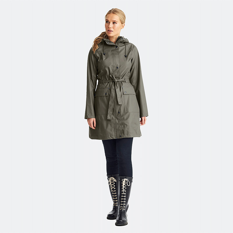 Ilse Jacobsen Regenjas Dames RAIN70 Army
