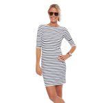 Saint James Propriano jurk Neige-Navy